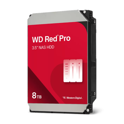 Жесткий диск для NAS систем HDD 8Tb Western Digital Red PRO SATA6Gb/s 3.5" 256Mb 7200rpm WD8005FFBX
