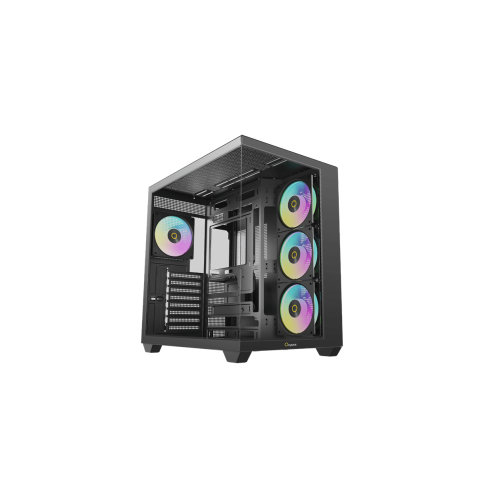Корпус Ocypus Gamma C74 BK ARGB ATX/mATX/mini-ITX 2xUSB3.0 1xType-C 1xAudio Черный Gamma-C74-BKD400XX-GL