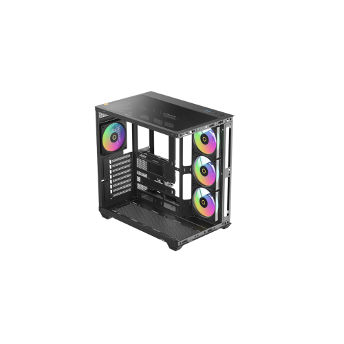 Корпус Ocypus Gamma C74 BK ARGB ATX/mATX/mini-ITX 2xUSB3.0 1xType-C 1xAudio Черный Gamma-C74-BKD400XX-GL