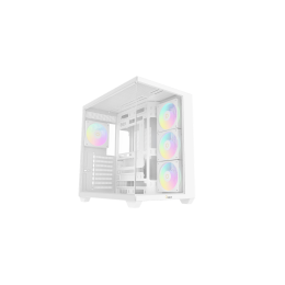 Корпус Ocypus Gamma C74 WH ARGB ATX/mATX/mini-ITX 2xUSB3.0 1xType-C 1xAudio Белый Gamma-C74-WHD400XX-GL