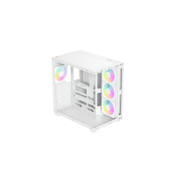 Корпус Ocypus Gamma C74 WH ARGB ATX/mATX/mini-ITX 2xUSB3.0 1xType-C 1xAudio Белый Gamma-C74-WHD400XX-GL