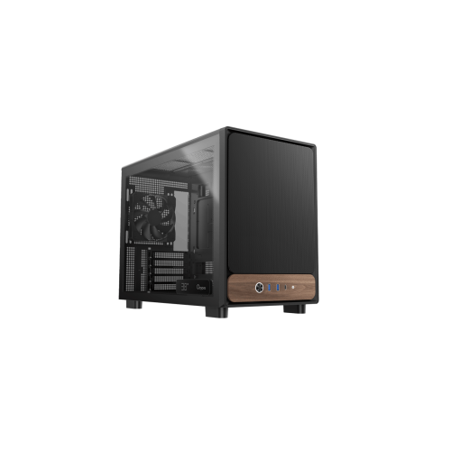 Корпус Ocypus Delta C40 BK Digital mATX/mini-ITX 2xUSB3.0 1xType-C 1xAudio Черный Delta-C40-BKG300XX-GL
