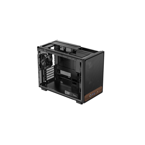 Корпус Ocypus Delta C40 BK Digital mATX/mini-ITX 2xUSB3.0 1xType-C 1xAudio Черный Delta-C40-BKG300XX-GL