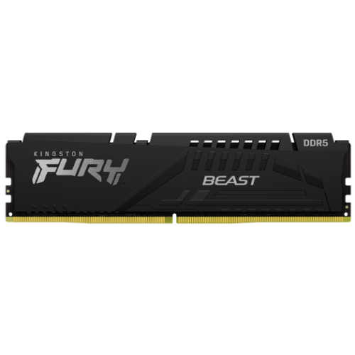 Оперативная память 16GB Kit (2x8) DDR5 6000MHz Kingston FURY Beast Black EXPO CL30 KF560C30BBEK2-16