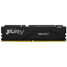 Оперативная память  16GB DDR5 5200MHz Kingston FURY Beast Black PC5-41600 CL40 KF552C40BB-16