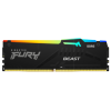Оперативная память 16GB DDR5 5200MHz Kingston FURY Beast Black RGB PC5-41600 CL40 KF552C40BBA-16