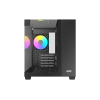 Корпус AOC CG389B 3F M-ATX/ITX 1xUSB2.0 1xUSB3.0 1xType-C 1xAudio/Mic 1x3.5" 2x2.5" Черный (поддержка материнских плат форм-фактора M-ATX (uATX/compact-MATX) размером до 244×185мм) AOC-CG389-BF3V1R0T3-G