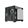 Корпус AOC CG389B 3F M-ATX/ITX 1xUSB2.0 1xUSB3.0 1xType-C 1xAudio/Mic 1x3.5" 2x2.5" Черный (поддержка материнских плат форм-фактора M-ATX (uATX/compact-MATX) размером до 244×185мм) AOC-CG389-BF3V1R0T3-G
