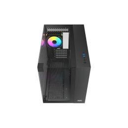 Корпус AOC CG399MB 3F M-ATX/ITX 2xUSB3.0 1xType-C 1xAudio/Mic 1x3.5