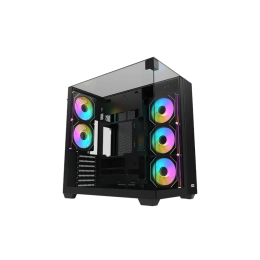 Корпус AOC CG409B 5F ATX/M-ATX/ITX 2xUSB3.0 1xType-C 1xAudio/Mic 1x3.5