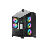Корпус AOC CG409B 5F ATX/M-ATX/ITX 2xUSB3.0 1xType-C 1xAudio/Mic 1x3.5" 2x2.5" Черный AOC-CG409-BF5V1R0T3-G