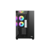Корпус AOC CG409B 5F ATX/M-ATX/ITX 2xUSB3.0 1xType-C 1xAudio/Mic 1x3.5" 2x2.5" Черный AOC-CG409-BF5V1R0T3-G