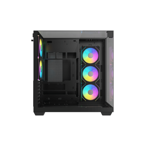 Корпус AOC CG409B 5F ATX/M-ATX/ITX 2xUSB3.0 1xType-C 1xAudio/Mic 1x3.5" 2x2.5" Черный AOC-CG409-BF5V1R0T3-G