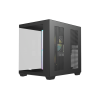 Корпус AOC CG391B 3F M-ATX/ITX 1xUSB2.0 1xUSB3.0 1xType-C 1xAudio/Mic 1x3.5" 3x2.5" Черный (поддержка материнских плат форм-фактора M-ATX (uATX/compact-MATX) размером до 244×185мм) AOC-CG391-BF3V1R0T2-G
