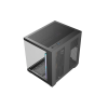 Корпус AOC CG391B 3F M-ATX/ITX 1xUSB2.0 1xUSB3.0 1xType-C 1xAudio/Mic 1x3.5" 3x2.5" Черный (поддержка материнских плат форм-фактора M-ATX (uATX/compact-MATX) размером до 244×185мм) AOC-CG391-BF3V1R0T2-G