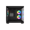 Корпус AOC CG391B 3F M-ATX/ITX 1xUSB2.0 1xUSB3.0 1xType-C 1xAudio/Mic 1x3.5" 3x2.5" Черный (поддержка материнских плат форм-фактора M-ATX (uATX/compact-MATX) размером до 244×185мм) AOC-CG391-BF3V1R0T2-G