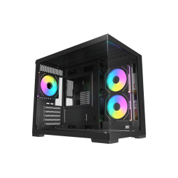 Корпус AOC CG392B 3F M-ATX/ITX 1xUSB2.0 1xUSB3.0 1xType-C 1xAudio/Mic 1x3.5