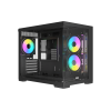 Корпус AOC CG392B 3F M-ATX/ITX 1xUSB2.0 1xUSB3.0 1xType-C 1xAudio/Mic 1x3.5" 2x2.5" Черный AOC-CG392-BF3V2R0T2-G