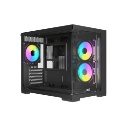 Корпус AOC CG392B 3F M-ATX/ITX 1xUSB2.0 1xUSB3.0 1xType-C 1xAudio/Mic 1x3.5