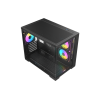 Корпус AOC CG392B 3F M-ATX/ITX 1xUSB2.0 1xUSB3.0 1xType-C 1xAudio/Mic 1x3.5" 2x2.5" Черный AOC-CG392-BF3V2R0T2-G