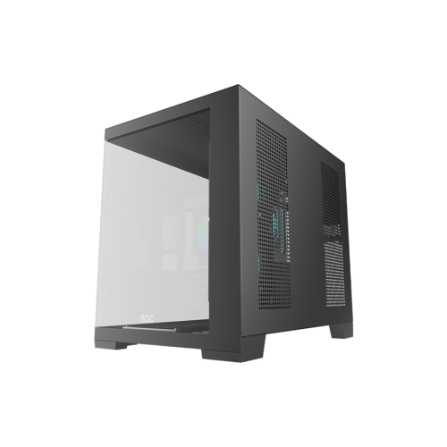 Корпус AOC CG392B 3F M-ATX/ITX 1xUSB2.0 1xUSB3.0 1xType-C 1xAudio/Mic 1x3.5" 2x2.5" Черный AOC-CG392-BF3V2R0T2-G