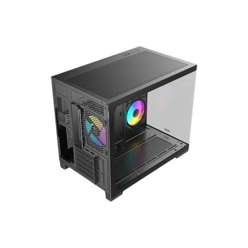 Корпус AOC CG392B 3F M-ATX/ITX 1xUSB2.0 1xUSB3.0 1xType-C 1xAudio/Mic 1x3.5" 2x2.5" Черный AOC-CG392-BF3V2R0T2-G