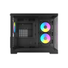 Корпус AOC CG392B 3F M-ATX/ITX 1xUSB2.0 1xUSB3.0 1xType-C 1xAudio/Mic 1x3.5" 2x2.5" Черный AOC-CG392-BF3V2R0T2-G