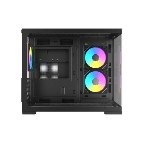 Корпус AOC CG392B 3F M-ATX/ITX 1xUSB2.0 1xUSB3.0 1xType-C 1xAudio/Mic 1x3.5" 2x2.5" Черный AOC-CG392-BF3V2R0T2-G