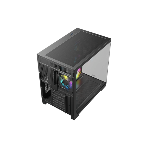Корпус AOC CG395B 4F ATX/M-ATX/ITX 2xUSB3.0 1xType-C 1xAudio/Mic 1x3.5" 2x2.5" Черный AOC-CG395-BF4V2R0T2-G