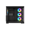 Корпус AOC CG395B 4F ATX/M-ATX/ITX 2xUSB3.0 1xType-C 1xAudio/Mic 1x3.5" 2x2.5" Черный AOC-CG395-BF4V2R0T2-G