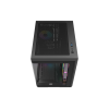 Корпус AOC CG350B 3F M-ATX/ITX 1xUSB2.0 1xUSB3.0 1xType-C 1xAudio/Mic 1x3.5" 2x2.5" Черный (поддержка материнских плат форм-фактора M-ATX (uATX/compact-MATX) размером до 244×185мм) AOC-CG350-BF3V1R0W2-G