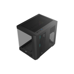 Корпус AOC CG350B 3F M-ATX/ITX 1xUSB2.0 1xUSB3.0 1xType-C 1xAudio/Mic 1x3.5