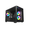 Корпус AOC CG355B 3F M-ATX/ITX 2xUSB3.0 1xType-C 1xAudio/Mic 1x3.5" 2x2.5" Черный AOC-CG355-BF3V1R0W2-G