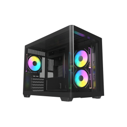 Корпус AOC CG355B 3F M-ATX/ITX 2xUSB3.0 1xType-C 1xAudio/Mic 1x3.5