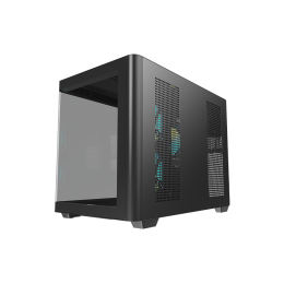 Корпус AOC CG355B 3F M-ATX/ITX 2xUSB3.0 1xType-C 1xAudio/Mic 1x3.5
