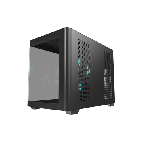 Корпус AOC CG355B 3F M-ATX/ITX 2xUSB3.0 1xType-C 1xAudio/Mic 1x3.5" 2x2.5" Черный AOC-CG355-BF3V1R0W2-G