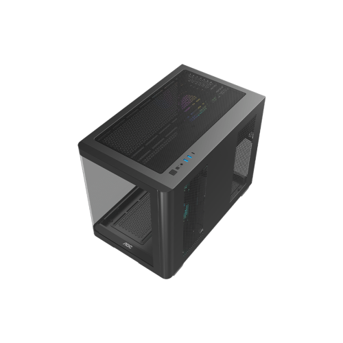 Корпус AOC CG355B 3F M-ATX/ITX 2xUSB3.0 1xType-C 1xAudio/Mic 1x3.5" 2x2.5" Черный AOC-CG355-BF3V1R0W2-G