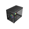 Корпус AOC CG355B 3F M-ATX/ITX 2xUSB3.0 1xType-C 1xAudio/Mic 1x3.5" 2x2.5" Черный AOC-CG355-BF3V1R0W2-G