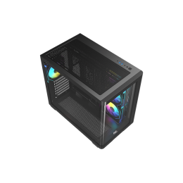 Корпус AOC CG455B 4F ATX/M-ATX/ITX 2xUSB3.0 1xType-C 1xAudio/Mic 1x3.5