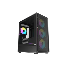 Корпус AOC CG450B 4F M-ATX/ITX 1xUSB2.0 1xUSB3.0 1xType-C 1xAudio/Mic 1x3.5