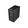 Корпус AOC CG450B 4F M-ATX/ITX 1xUSB2.0 1xUSB3.0 1xType-C 1xAudio/Mic 1x3.5" 2x2.5" Черный AOC-CG450-BF4V1R0UD-G