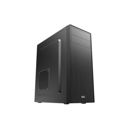 Корпус AOC CB114B ATX/M-ATX/ITX 2xUSB2.0 1xUSB3.0 1xAudio 1xMic Черный AOC-CB114-BEV1B-G
