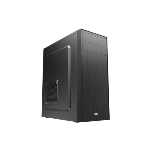 Корпус AOC CB114B ATX/M-ATX/ITX 2xUSB2.0 1xUSB3.0 1xAudio 1xMic Черный AOC-CB114-BEV1B-G