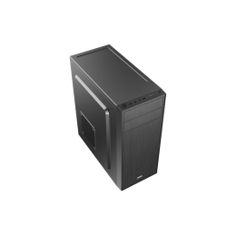 Корпус AOC CB114B ATX/M-ATX/ITX 2xUSB2.0 1xUSB3.0 1xAudio 1xMic Черный AOC-CB114-BEV1B-G