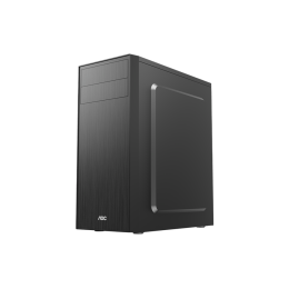 Корпус AOC CB114B ATX/M-ATX/ITX 2xUSB2.0 1xUSB3.0 1xAudio 1xMic Черный AOC-CB114-BEV1B-G