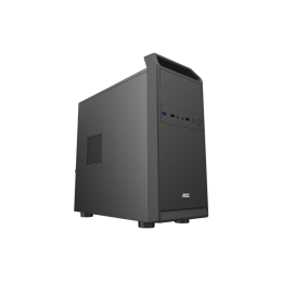 Корпус AOC CB104B M-ATX/ITX 2xUSB2.0 1xUSB3.0 1xAudio 1xMic 2x2.5