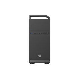 Корпус AOC CB104B M-ATX/ITX 2xUSB2.0 1xUSB3.0 1xAudio 1xMic 2x2.5
