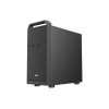 Корпус AOC CB104B M-ATX/ITX 2xUSB2.0 1xUSB3.0 1xAudio 1xMic 2x2.5" 2x3.5" 5.25" Optical Drive Bay, Kensington, Padlock - петля для навесного замка, Черный AOC-CB104-BEV1B-G