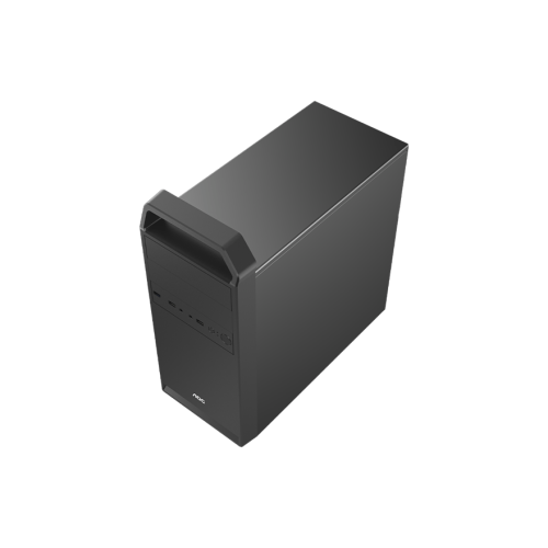 Корпус AOC CB104B M-ATX/ITX 2xUSB2.0 1xUSB3.0 1xAudio 1xMic 2x2.5" 2x3.5" 5.25" Optical Drive Bay, Kensington, Padlock - петля для навесного замка, Черный AOC-CB104-BEV1B-G