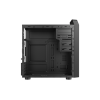 Корпус AOC CB104B M-ATX/ITX 2xUSB2.0 1xUSB3.0 1xAudio 1xMic 2x2.5" 2x3.5" 5.25" Optical Drive Bay, Kensington, Padlock - петля для навесного замка, Черный AOC-CB104-BEV1B-G